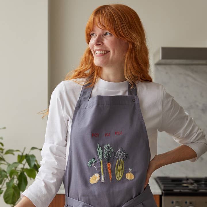 The DMC Group – wholesale Embroidery/cross-stitch supplies – Personalised Apron – DMC Gift of Stitch – Embroidery Kit