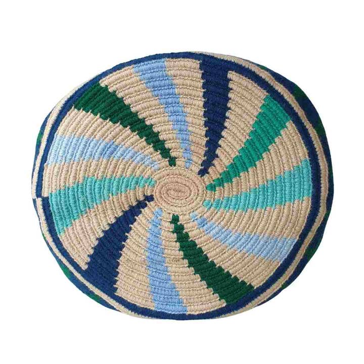 Lombia + Co. - Wholesale Crossbody Bag - Women's - Traditional Best-Selling WAYUU Bag (Peacock Size L)3