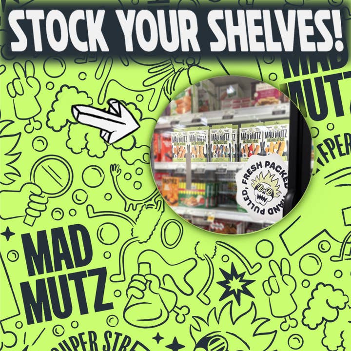 Mad Mutz - Wholesale Cheese - MadMutz® Mozzarella Sticks (12 selected 5 Packs)