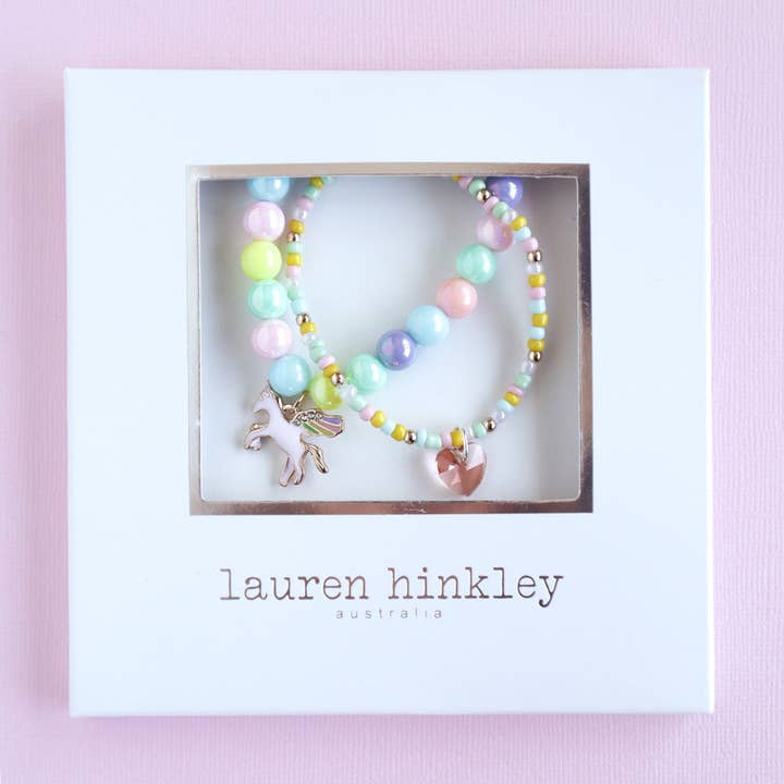 Lauren Hinkley Australia - Wholesale Beaded Bracelet - Kids - Celestial Unicorn Bracelet Set