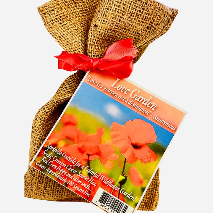 Love Garden in Burlap Bag for wholesale by Gifts That Bloom