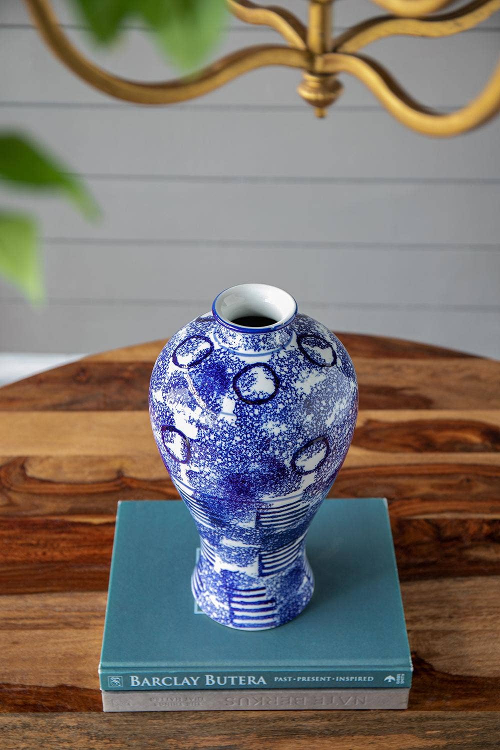 A&B Home Group Inc. - Wholesale Vase - D7x13" Traditional Porcelain Flower Vase - Blue/White8