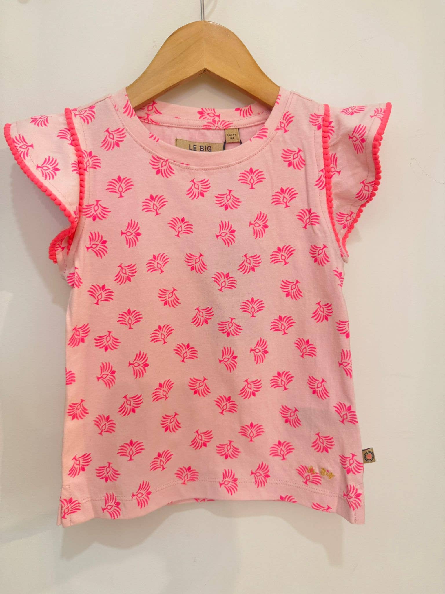 LE BIG - Venta al por mayor Camiseta - Niños - Camiseta Dakota m/c - Rosa Empolvado0