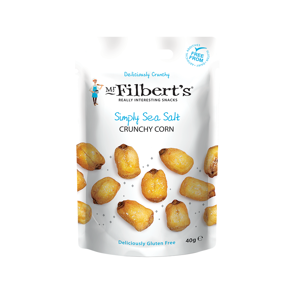 Mr Filbert's – wholesale Puffed snack – Simply Sea Salt Crunchy Corn1