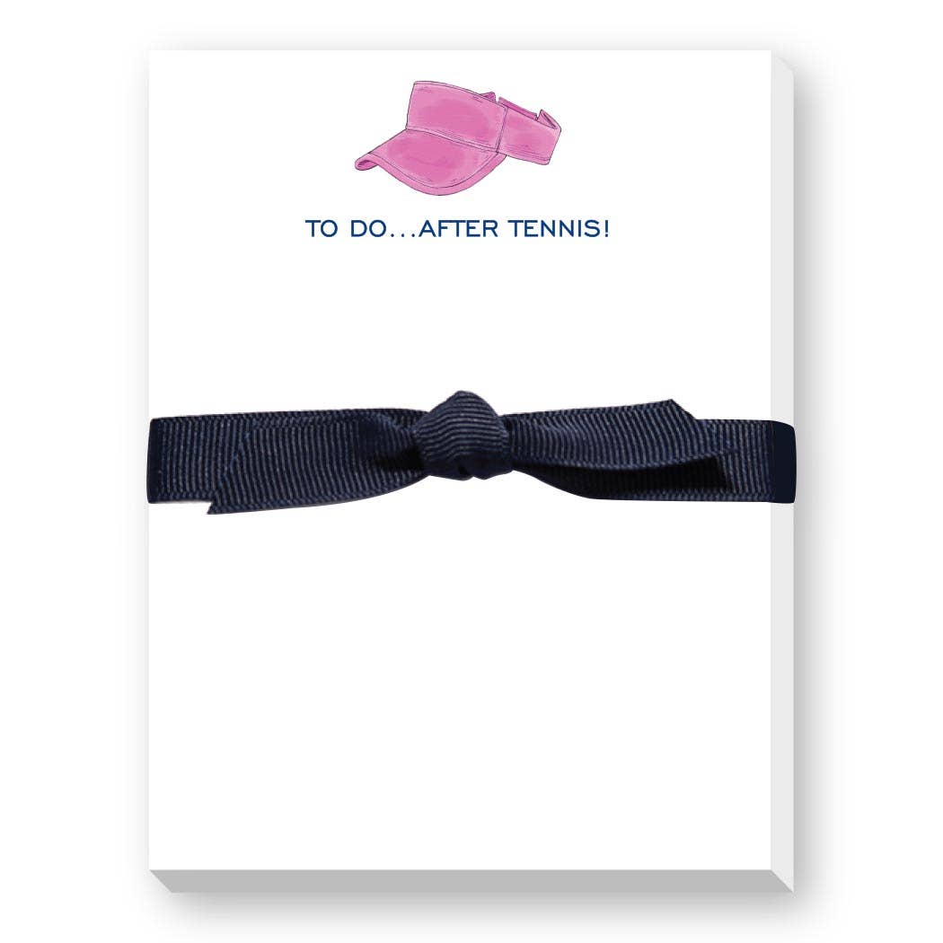 Donovan Designs - Wholesale Notepad - TO DO AFTER TENNIS2