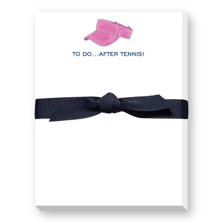 Donovan Designs - Wholesale Notepad - TO DO AFTER TENNIS2