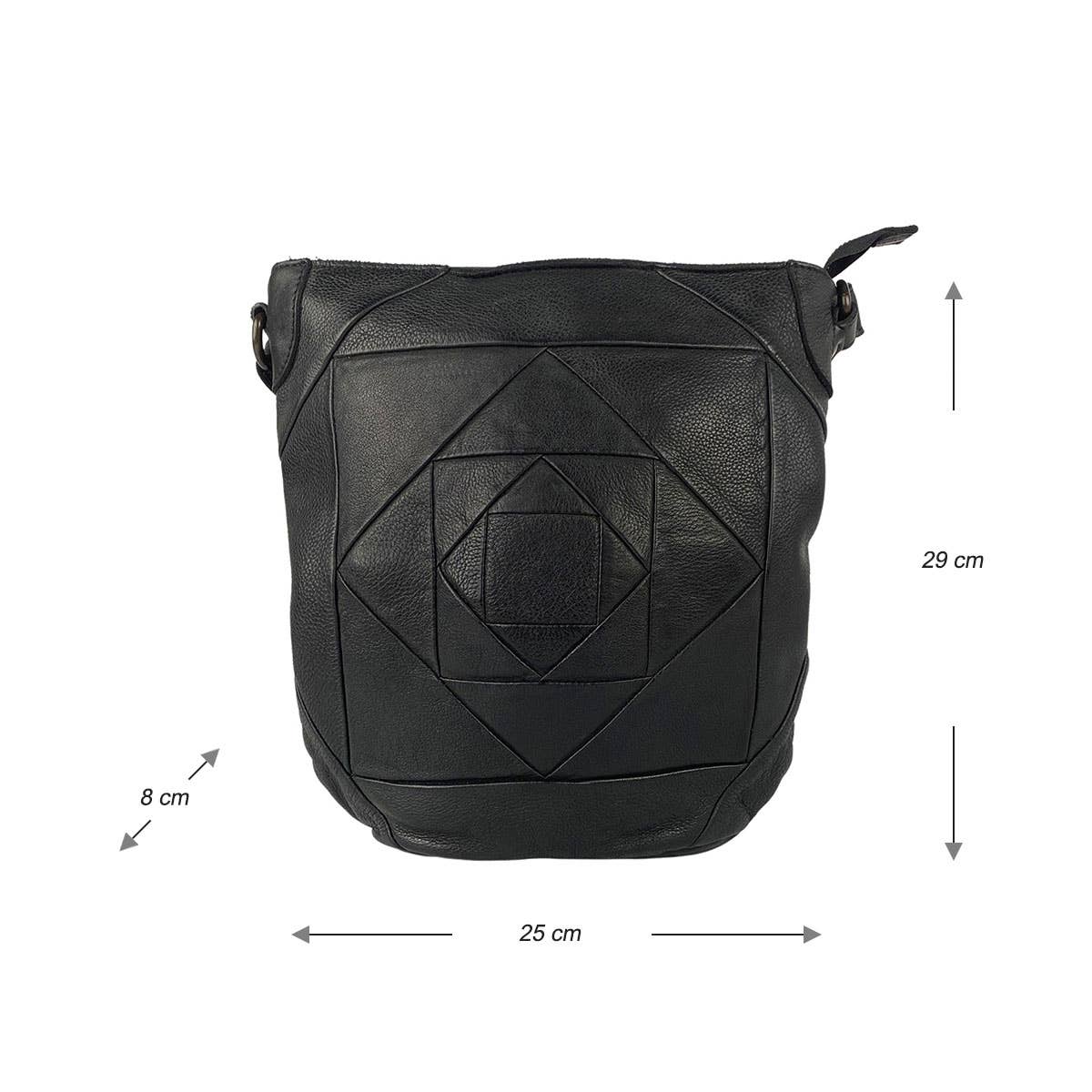 Arrigo - Wholesale Crossbody Bag - Women's - Arrigo Ladies Crossbody Shoulder Washed Leather18