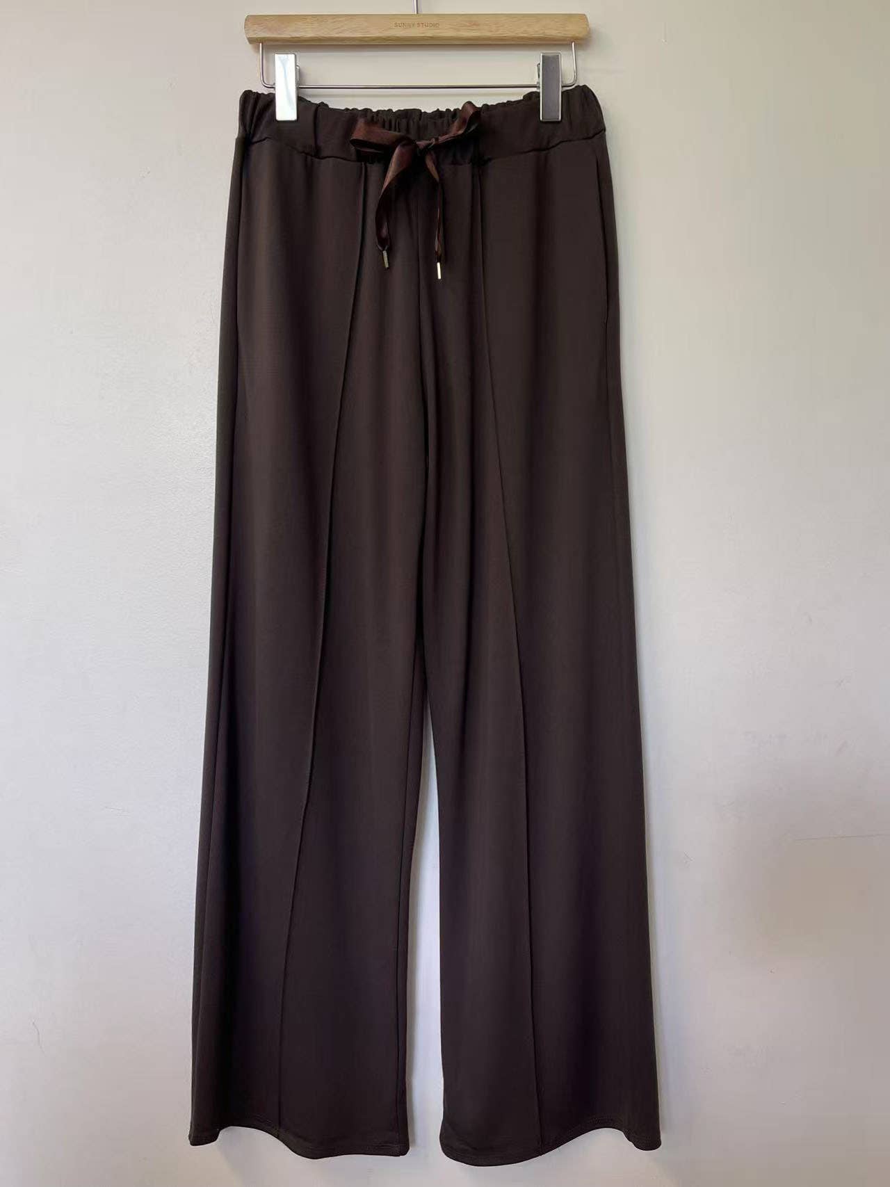 SUNNY STUDIO - Wholesale Pants - Women's - Fluid pants with elastic waistband6