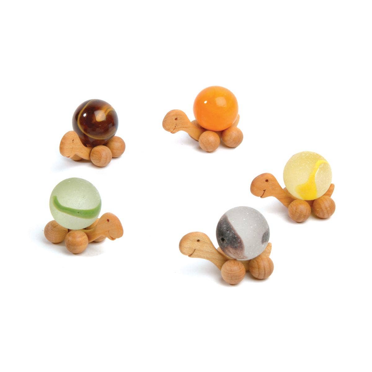 Dolfi - Wholesale Decorative Tabletop Object - Rolling wooden turtle0