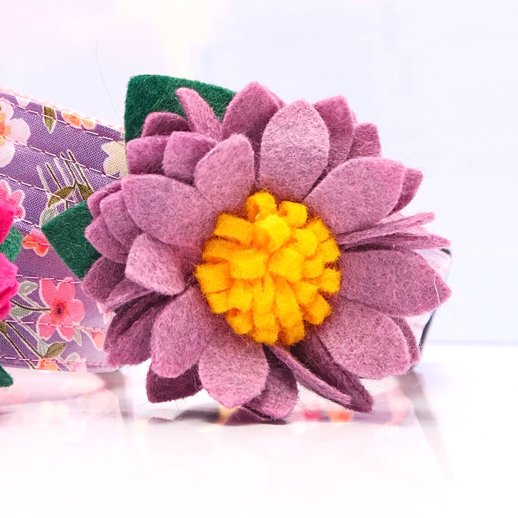 Mimi Green – Großhandel Haustierhalsband – Hund – Lotus-Hundehalsband-Blume (12 Farben!) NEUE FARBEN7