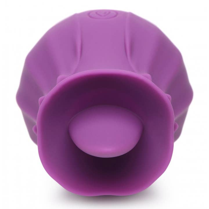 Bloomgasm Wild Violet 10X Silicone Clit Licking Stimulator for wholesale by Shegasm Toys
