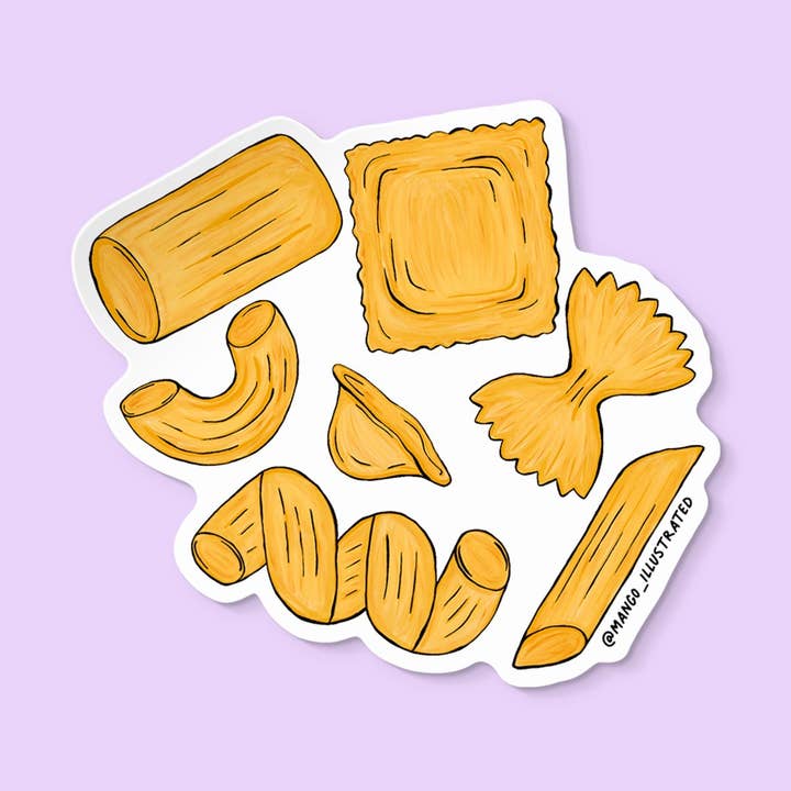 Adesivo per pasta per la vendita all'ingrosso da parte di MangoIllustrated