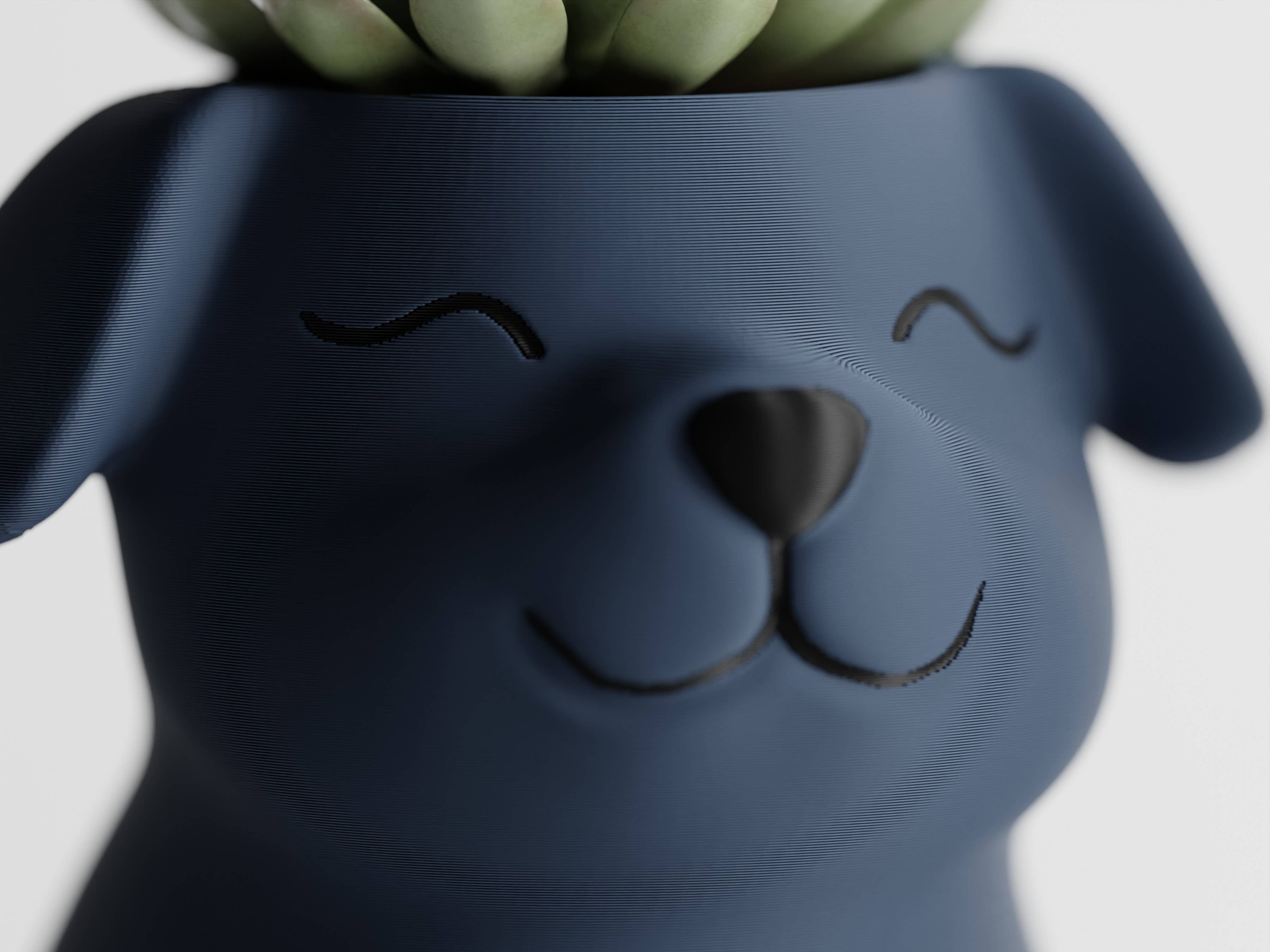 The Butler's Company - Wholesale Plant Pot - Adorable Cute Puppy Dog Flower Pot | Decor with Personality9