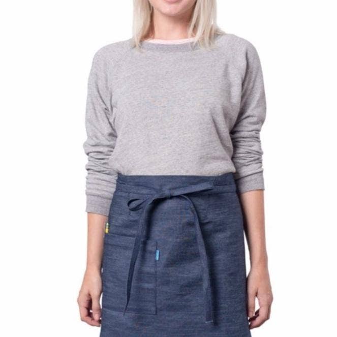 BlueCut - Wholesale Apron - Mercer Half Apron - Denim3