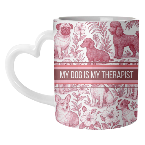 ART WOW – Caneca por atacado – Canecas 'O meu cão é o meu terapeuta'8