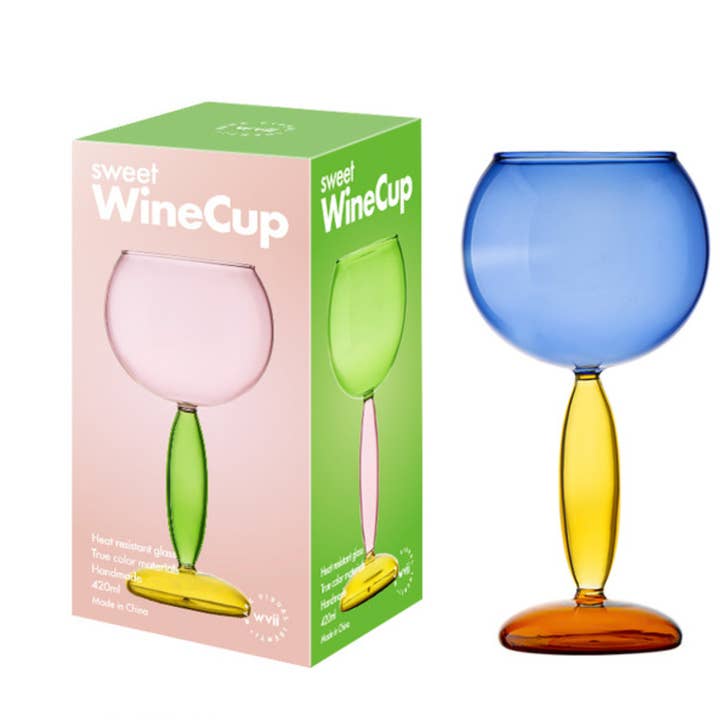 IVORE.GROUP - Wholesale Wine Glass - Colored Glass Wine Cup / Decanter