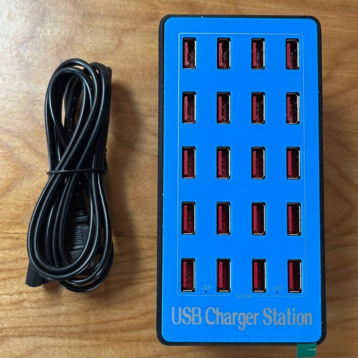 Artschatz LLC - Wholesale Charging Dock - USB AC Hub - 20 Ports for Display