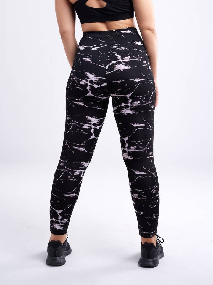 JupiterGear - Vendita all'ingrosso Leggings sportivi/loungewear - Donna - Leggings da palestra classici a vita alta con tasche laterali6