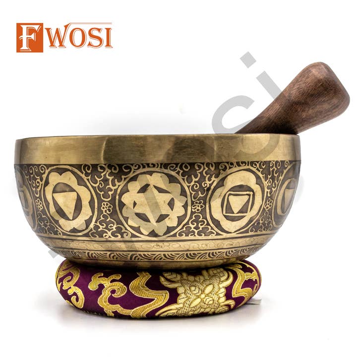 Fwosi – wholesale Meditationsprodukter – Tibetansk meditation sjungande skål | Yogi carving sångskål