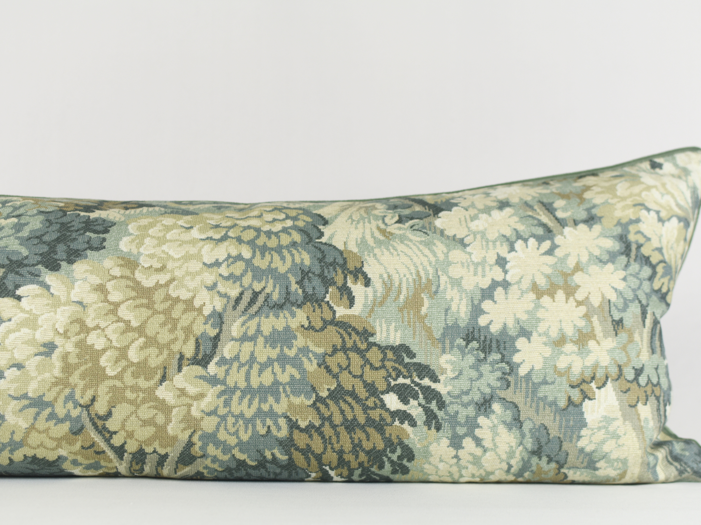 Xasmin Interiors LLC - Wholesale Lumbar Pillow - Yudi Sage Green Lumbar Pillow2