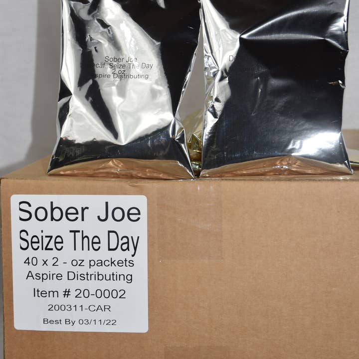 Paquets de frac de 40/2oz de Seize The Day pour la vente par Sober Joe