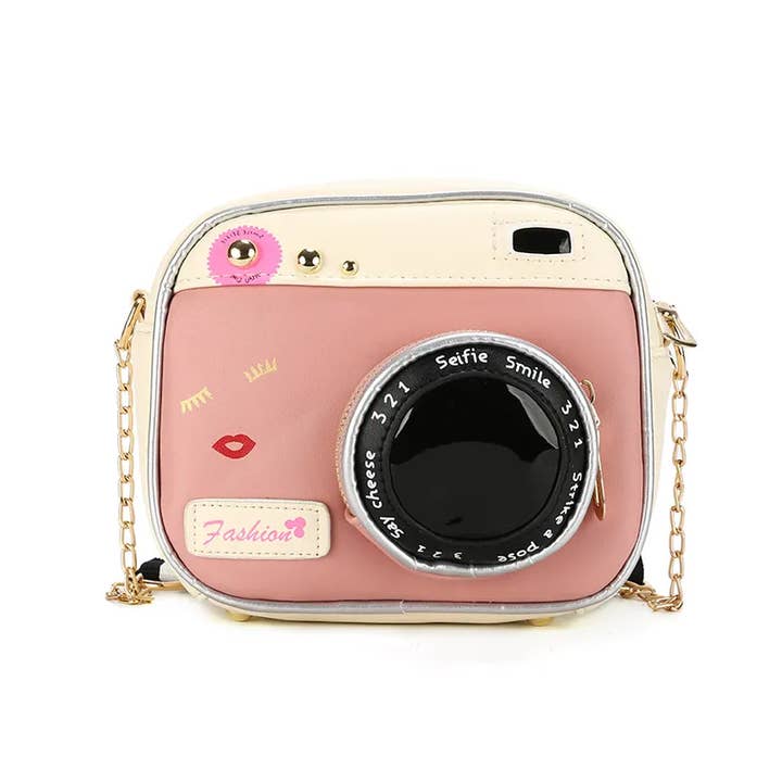 Sweet Cherry Sky - Wholesale Crossbody Bag - Women's - Fun Camera Shaped Handbag Purse