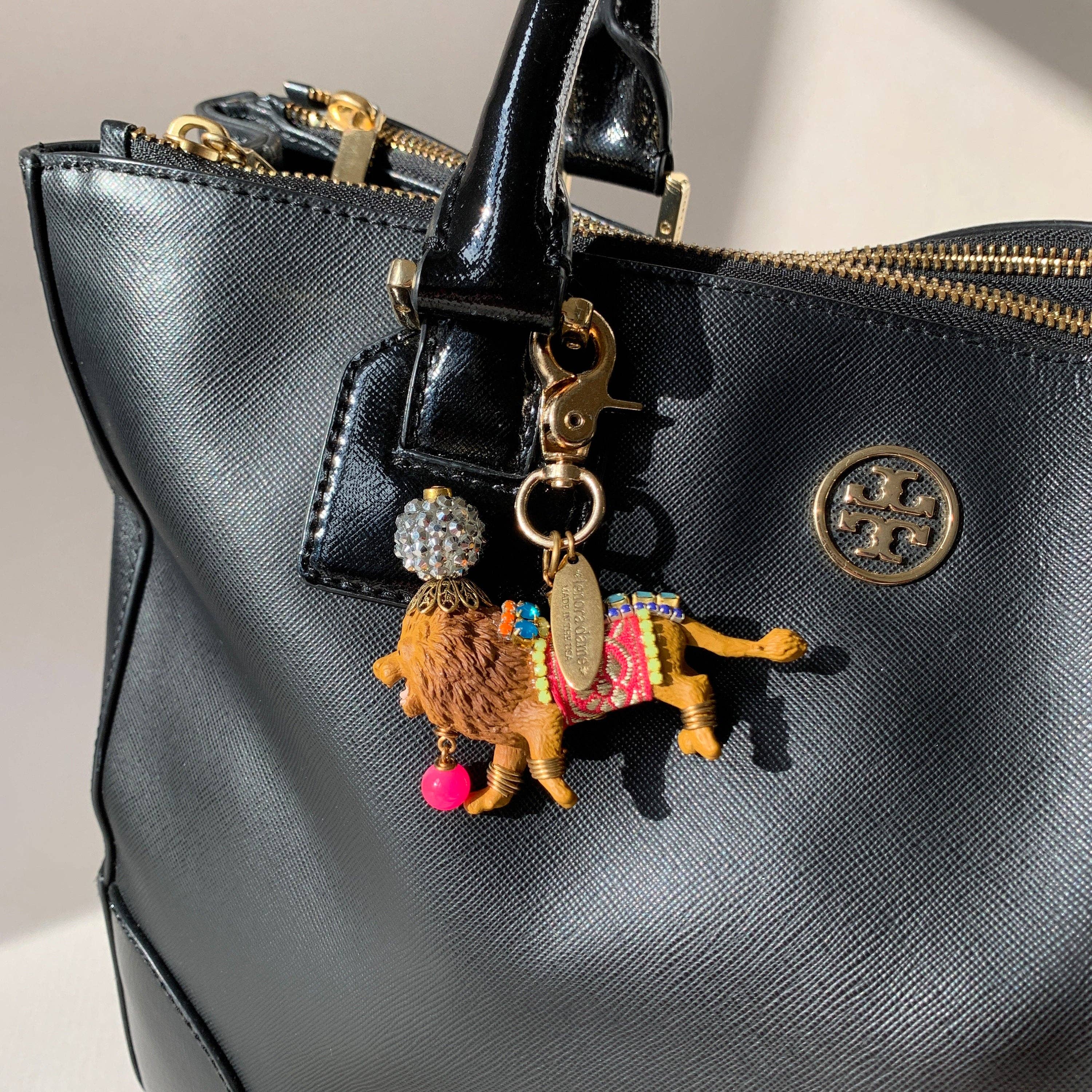 Lenora Dame - Wholesale Purse/Bag Accessory - Women's - Party Lion Bag Charm1