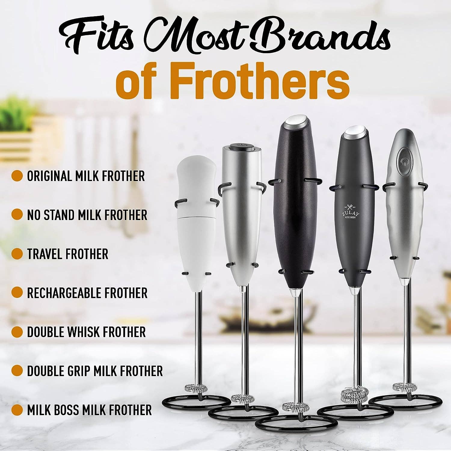 Zulay Kitchen - Wholesale Kitchen Tool/Gadget - Zulay Original Frother Stand for Milk Frothers17