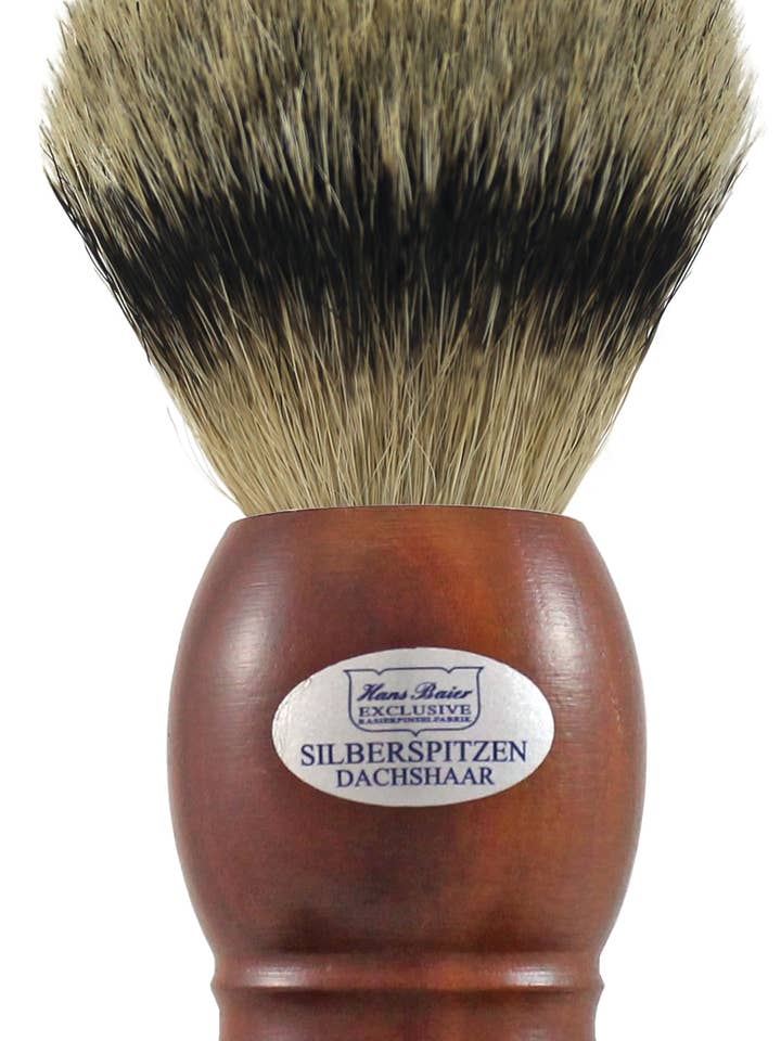 Pennello da barba prugna per la vendita all'ingrosso da parte di Hans Baier Exklusive
