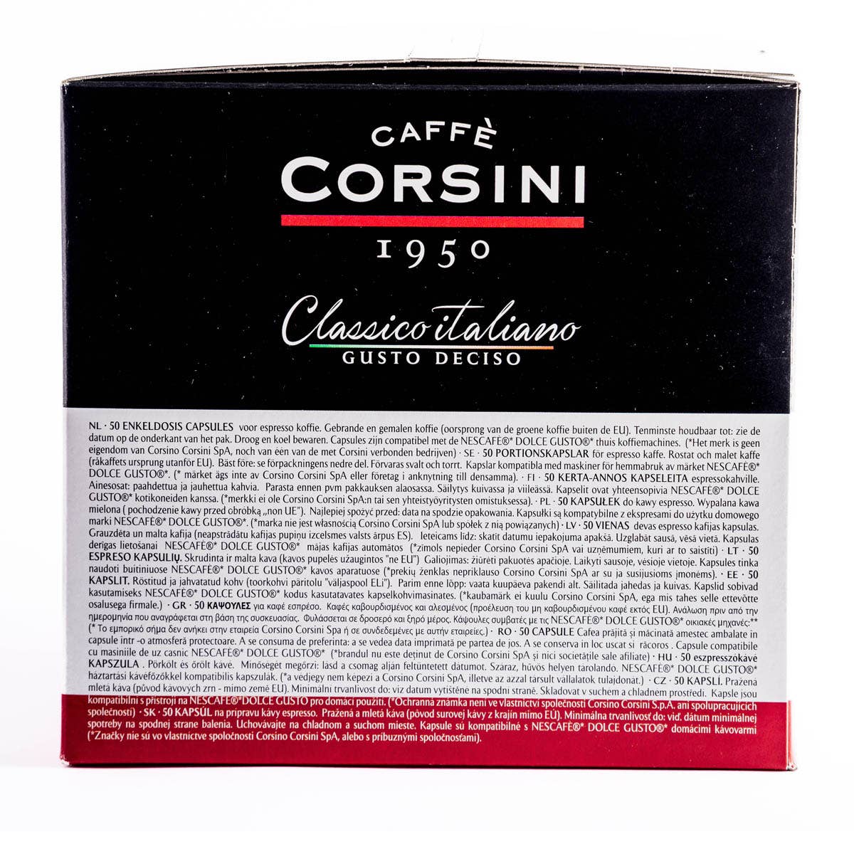 Caffè Corsini - Wholesale Coffee Pods - 50 Dolce Gusto® compatible capsules | Italian classic2