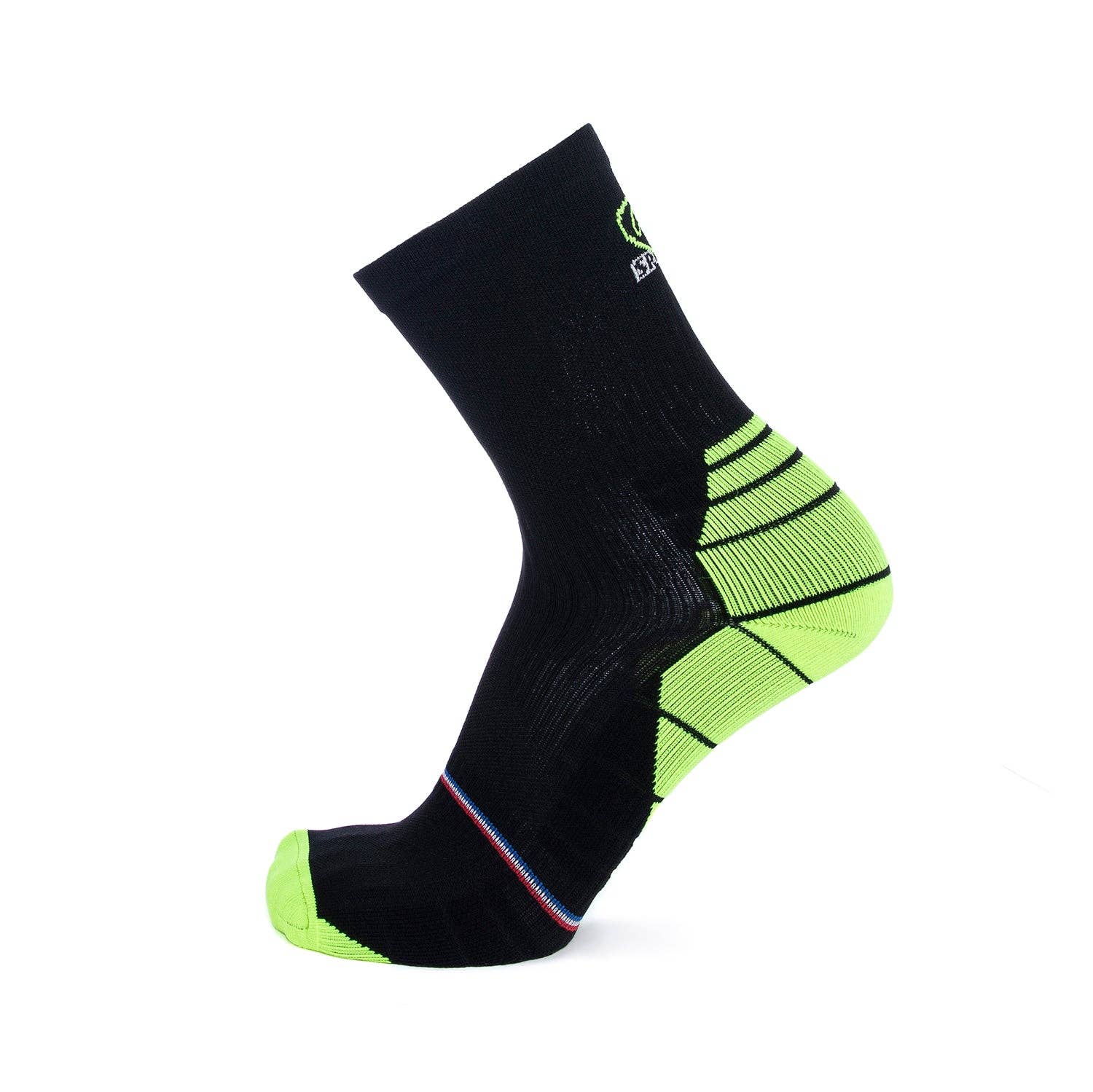 BLACK YELLOW Black-yellow cycling socks for wholesale on Faire
