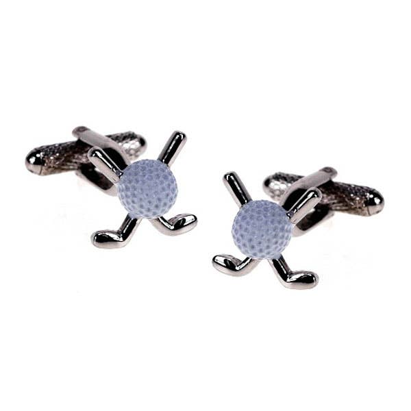 Manschettknappar för golfboll & klubbar för wholesale av Cufflinks Depot