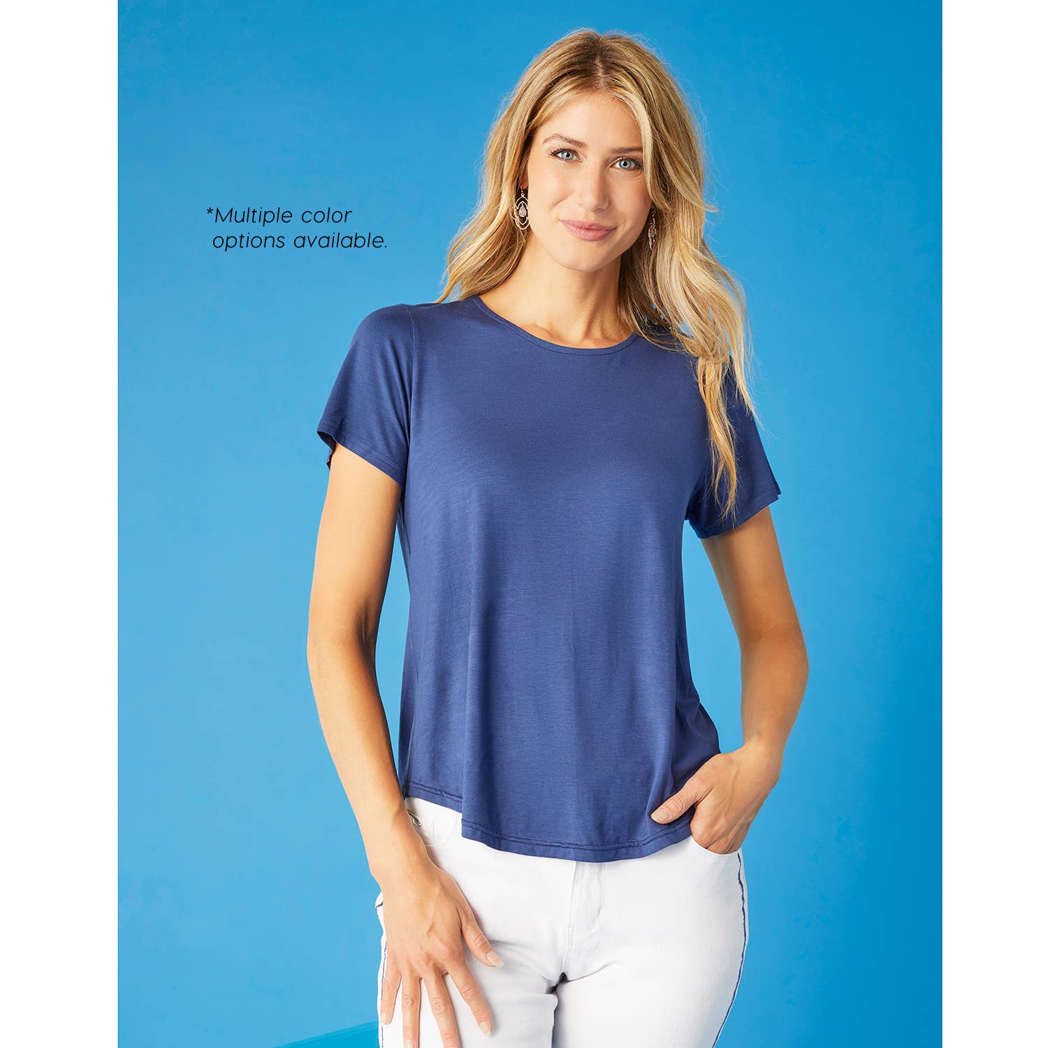 COCO + CARMEN - Wholesale T-Shirt - Women's - Erin Pleat Back Tee - Valentine's Day6