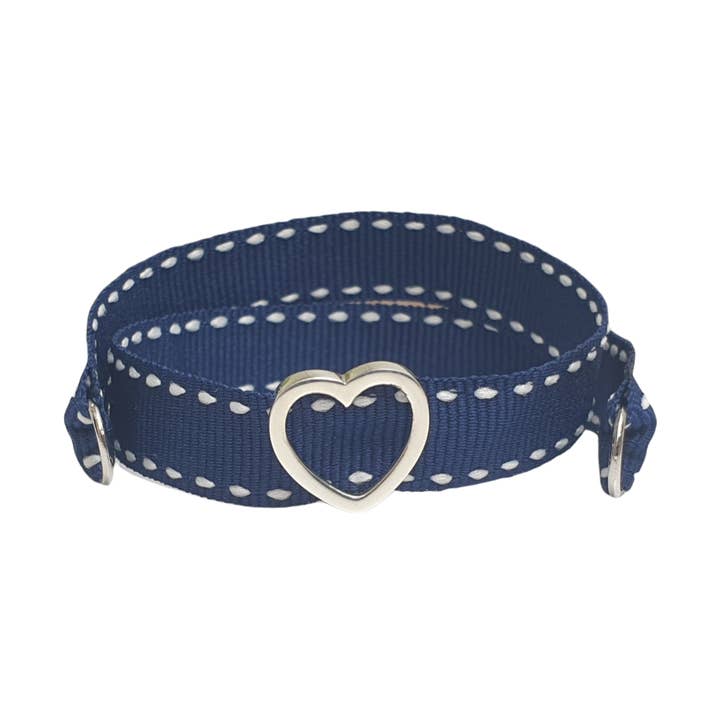 PIERCE HJÄRTA BLÅ ARMBAND 925 för wholesale av Smartever Srl
