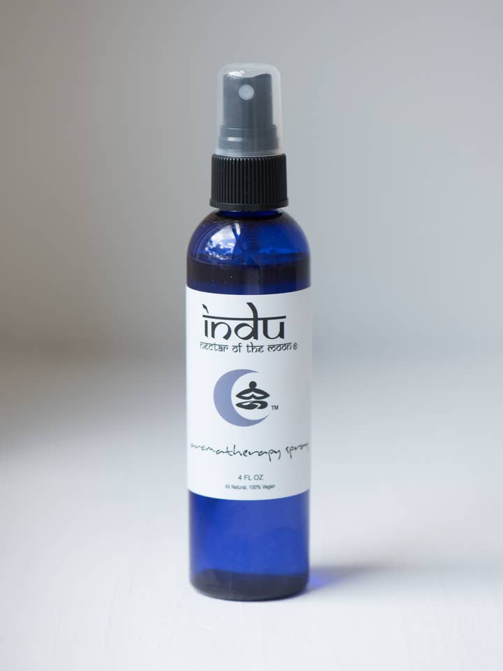 4 oz. Induaromatherapy Spray for wholesale by Indu Aromatherapy LLC