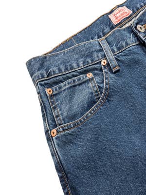 Levi's 501 Original Fit Jeans Mens Dark Blue - John Craig