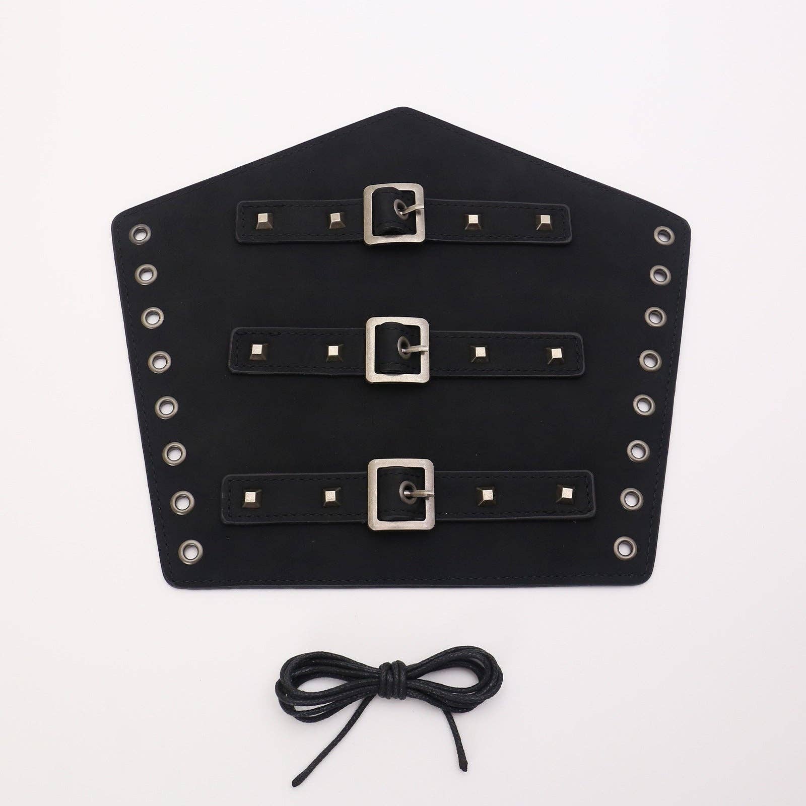 SALINA TRADING INC - Wholesale Costume – Women's - Medieval Leather Wrist Cuffs Retro Punk Arm Guards Festival Costume Accessories5