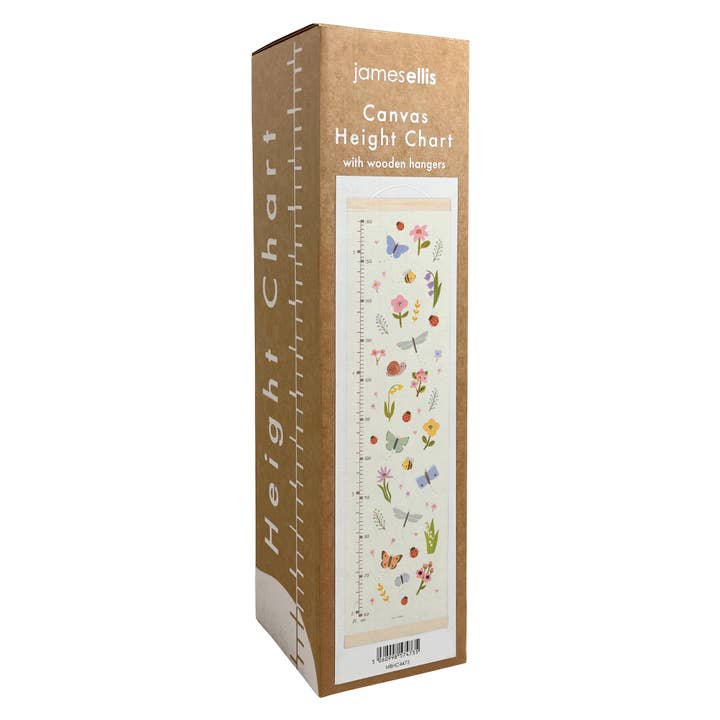 James Ellis - Wholesale Growth Chart - Kids & Baby - Butterflies and Flowers Height Growth Chart1