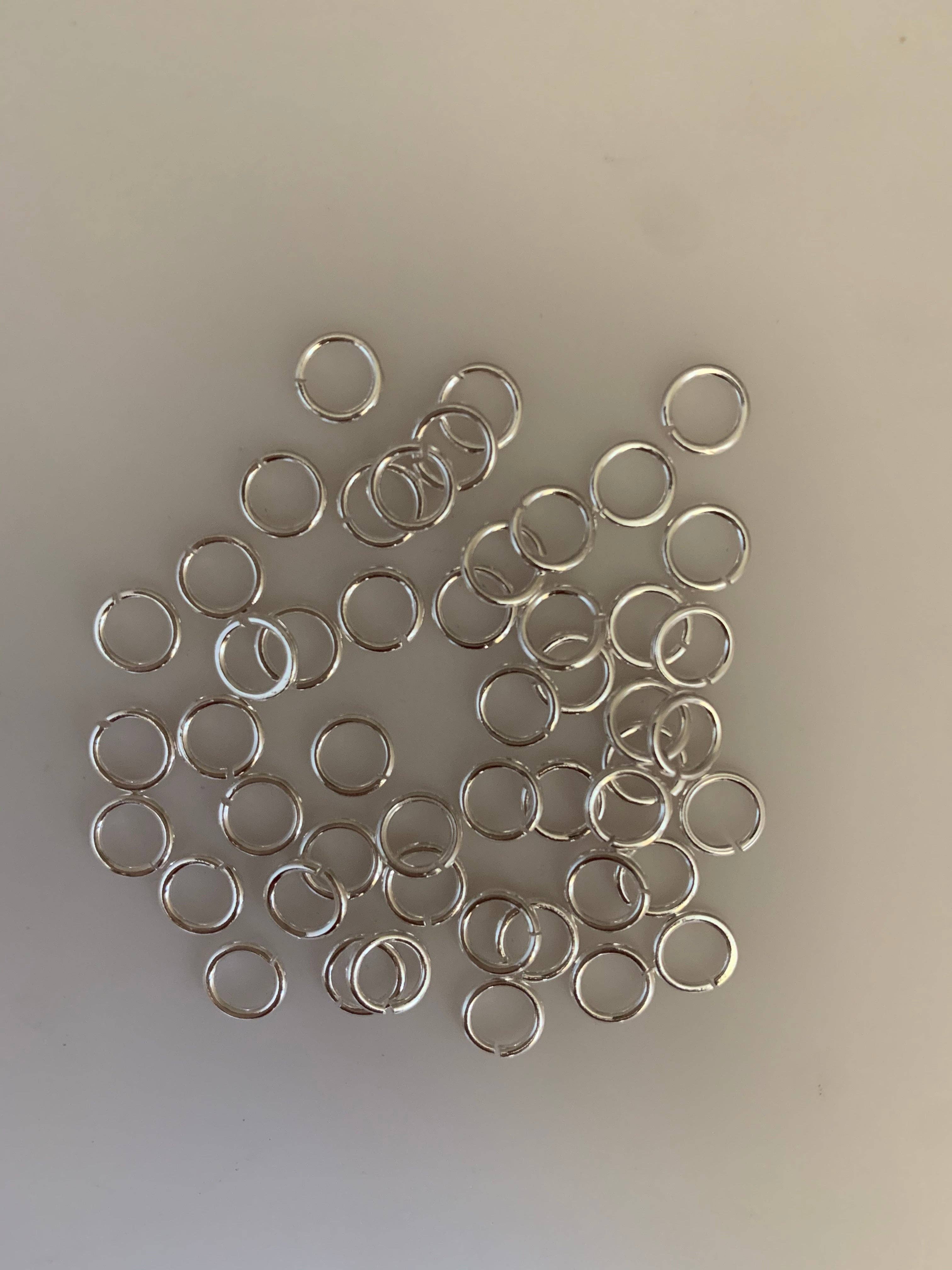 Purity Beads - Wholesale Craft Supplies - Sterling Silver Open Jump rings | 925 Sterling Silver Jump Rings | Available in Seven Size 3mm, 4mm, 5mm, 6mm, 7mm, 8mm, 10mm1