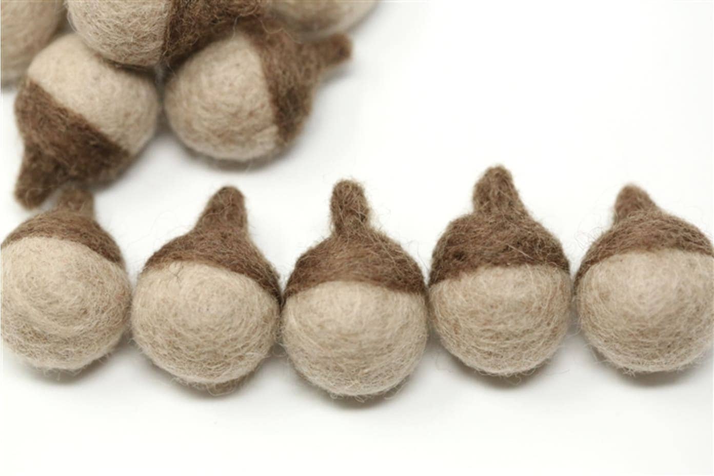 The Felt Pod – wholesale Dekorativt bordsobjekt – Filt ekollon höstdekoration5