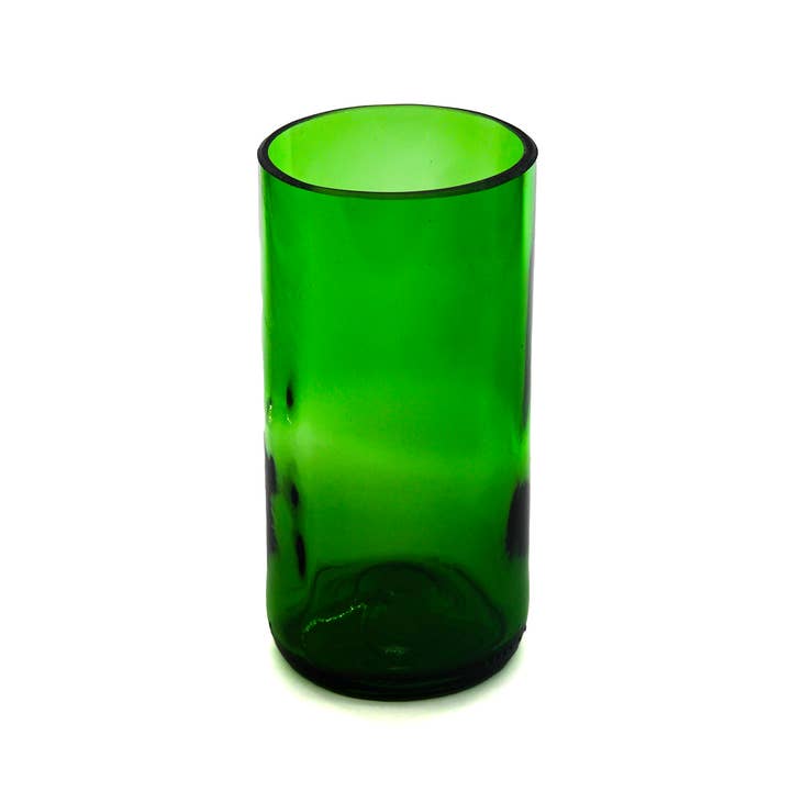 Ethical Global - Wholesale Drinking Glass/Cup - Plain Eco Drinking Glasses Upcycled 2 Pack - 12 /16 Oz.4