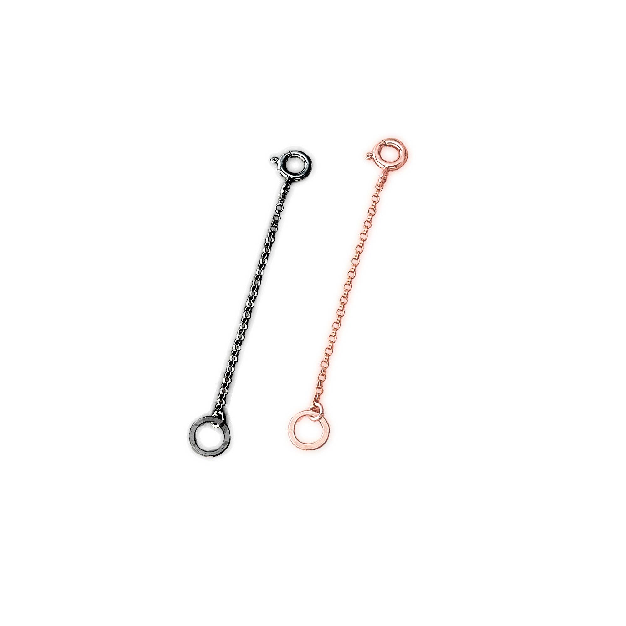 Freshie & Zero - Wholesale Link & Chain Necklace - 2" Rollie Chain Extender | sterling silver or gold filled6