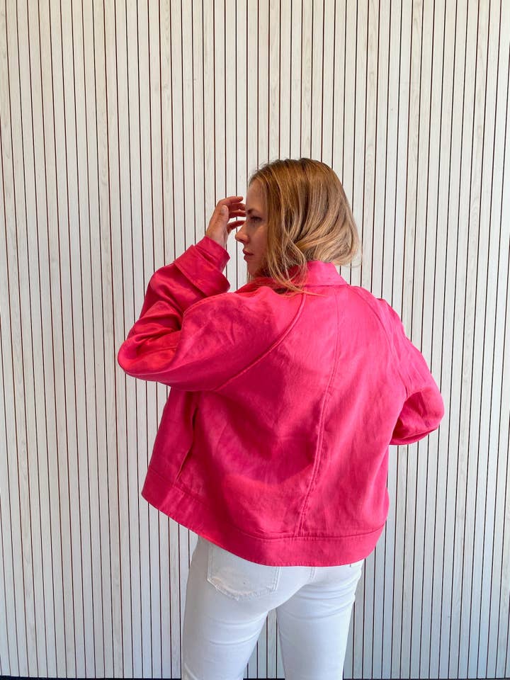 Sommar Crimson Jacka för wholesale av ELBA& CLAU