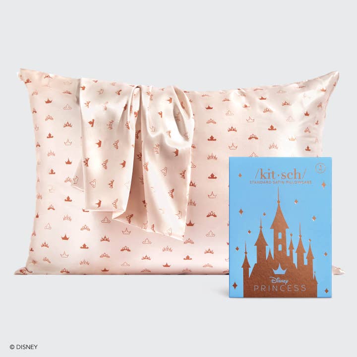 Disney x Kitsch Satin Pillowcase - Desert Crown for wholesale by KITSCH
