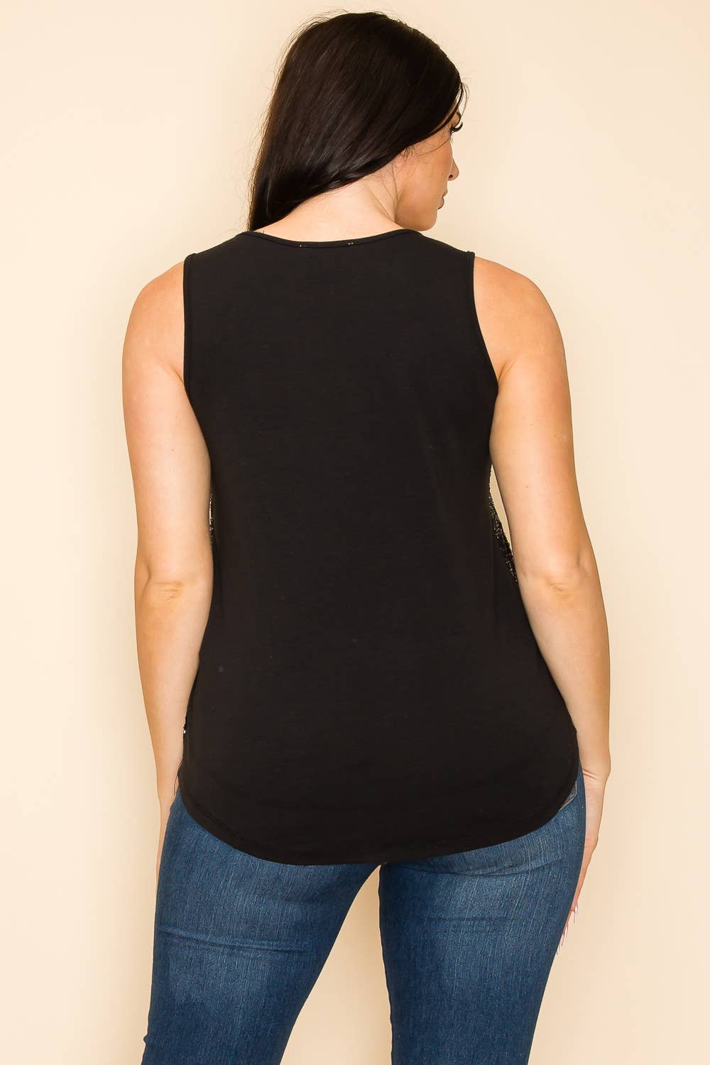 W.A.Y. --Wonderful And Young - Wholesale Tank Top - Women's - W.A.Y SEQUIN TANK TOP35