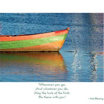 MUNDO IMAGES - Wholesale Retirement Card - Luck Of Irish Retirement
