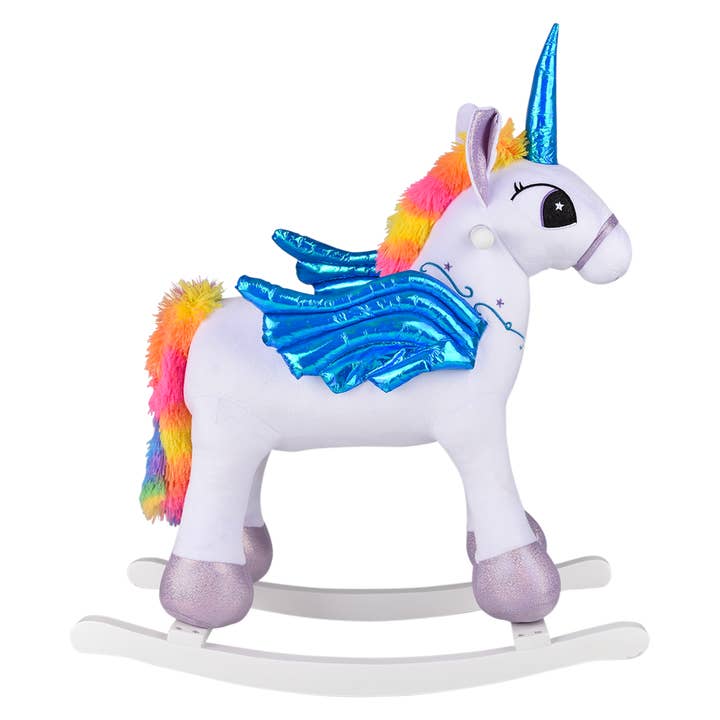 RAINBOW PEGACORN ROCKERÂ WITH SOUND for wholesale by The Toy Network