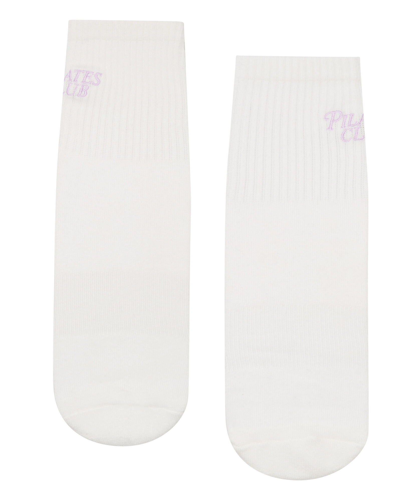 MoveActive – wholesale Socks – Women's – Crew Non Slip Grip Socks - Pilates Club Ivory3