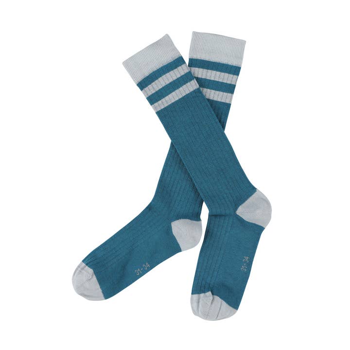 Jordan - Ocean Depths Knee Socks for wholesale by Lily-Balou