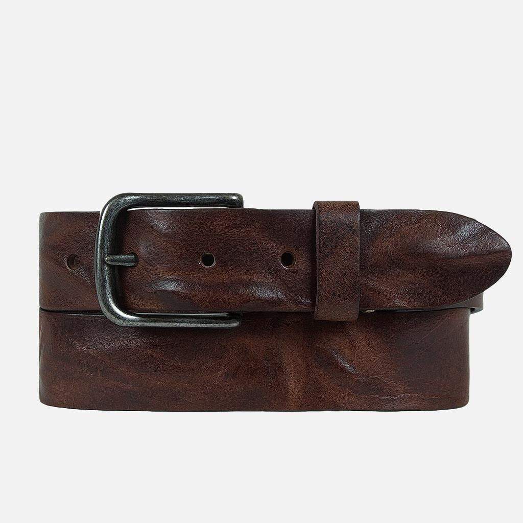 Amsterdam Heritage Leather Belts, Bags, Jackets & Apparel - Vente Ceinture – femme - Dani | Ceinture classique décontractée en cuir robuste à boucle argentée 5